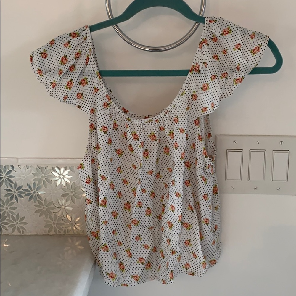 Forever 21 Floral Blouse